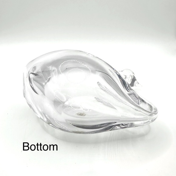 Beautiful Handmade Swan, handblown glass-Made in Sweden-Excellent Preowned Cond. - Picture 9 of 10